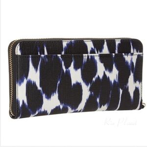 Kate Spade Emma Lane Leather Zip Around Wallet Medium Large